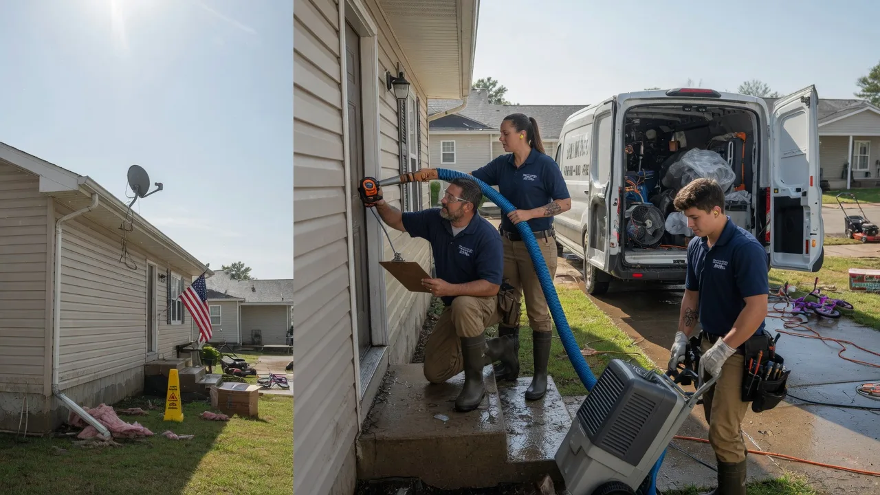 Ceiling Water Damage Restoration in Limestone, TN near me